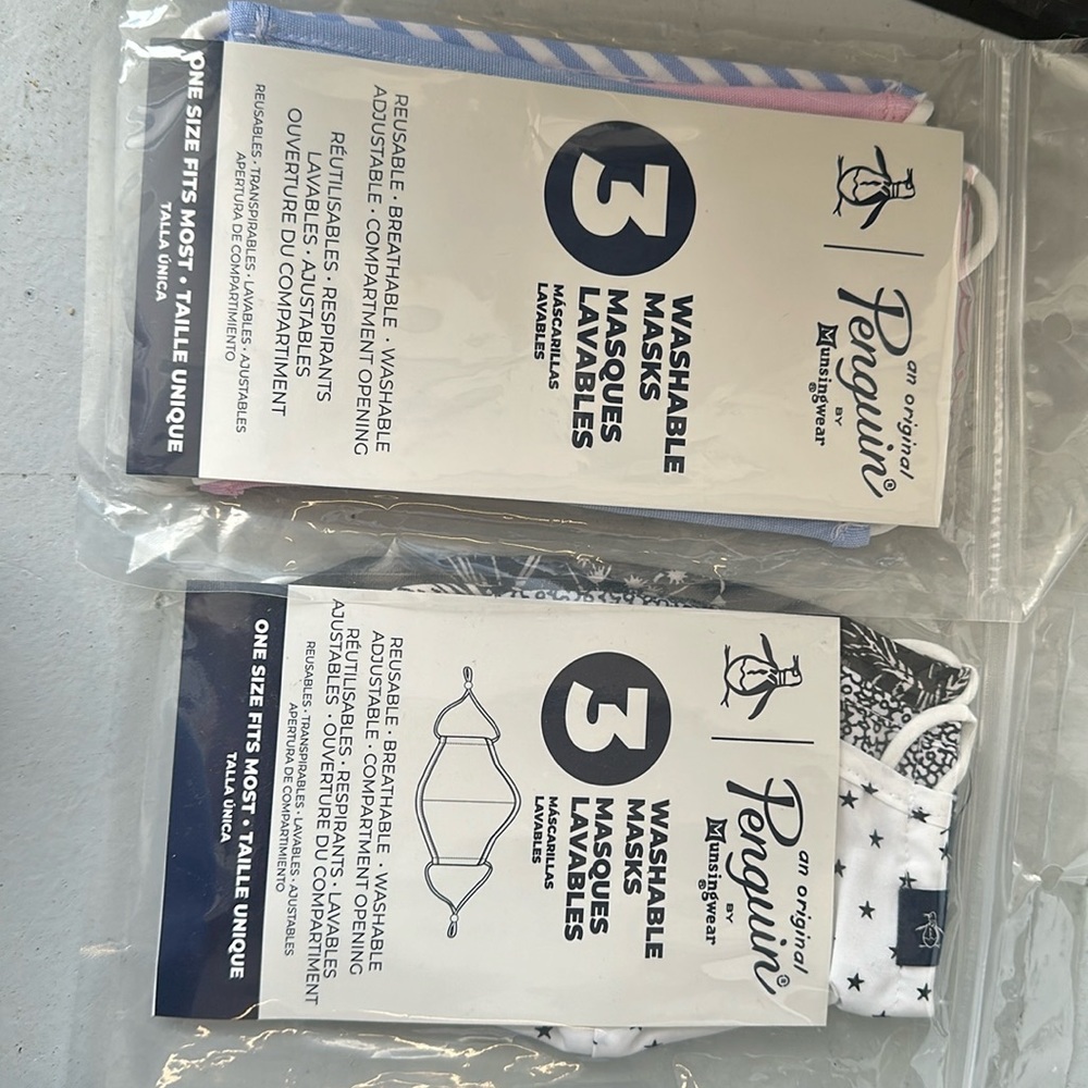 Penguin Face Masks